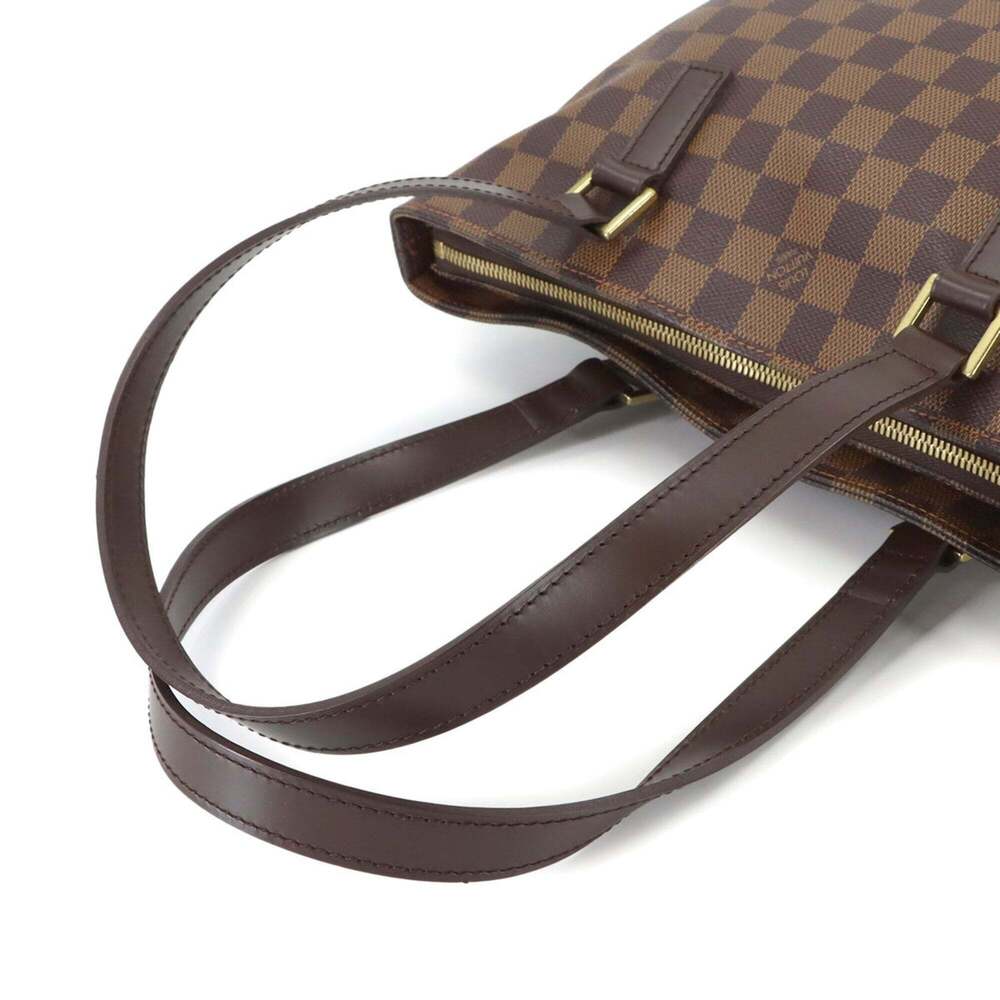 LOUIS VUITTON Authentic Brown Damier Piano Tote Bag - Picture 5 of 10